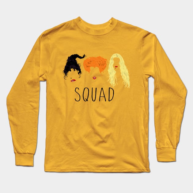 Hocus Squad! Long Sleeve T-Shirt by spooniespecies